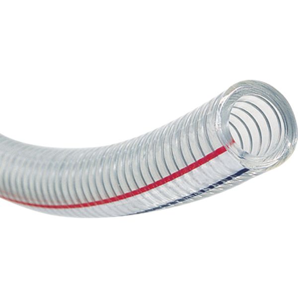 水・油・薬品・エアー用耐圧ホース トヨスプリングホース 内径38mm×外径48mm 長さ15m