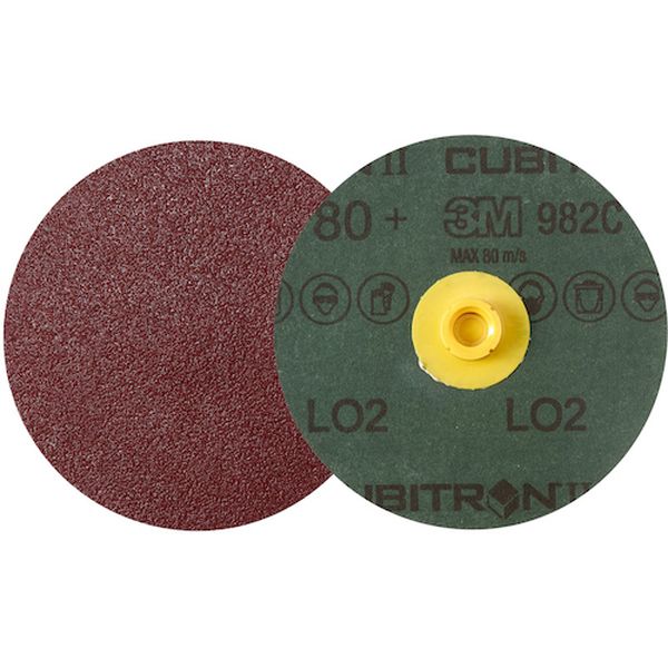 TSD982C80102  キュービトロン2 TSディスク 982C 102mm ＃80 25枚入り