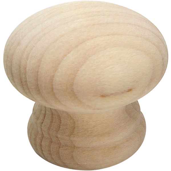 TW303 333-8128  木製つまみ 木地  28MM