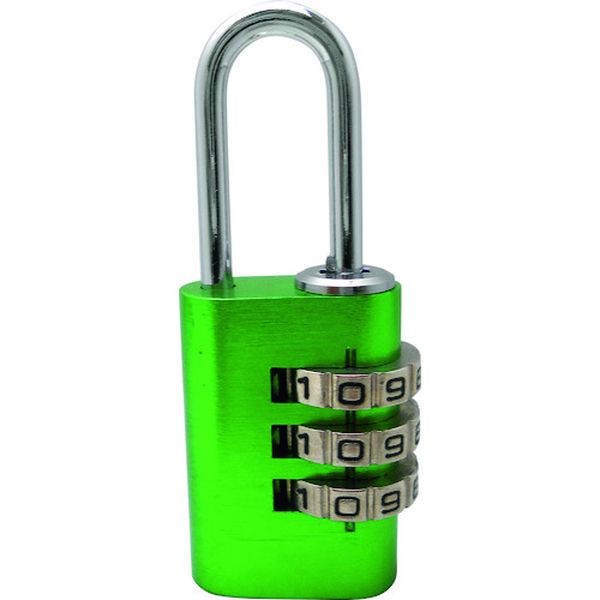 TW923 135-8543  アルミのカギ グリーン