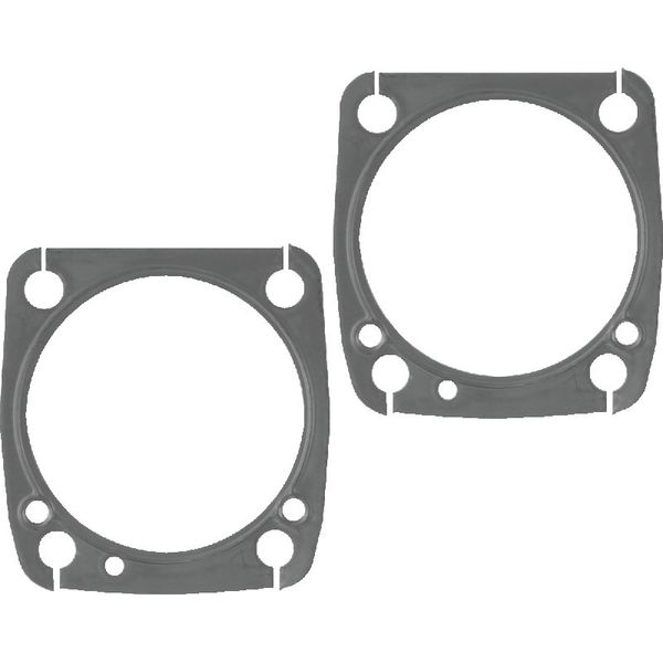 Twin Power Base Gasket 3.5 Inch Bore .020 Rubber Covered Steel Replaces H-D 16774-86D 84-99 Evo BT