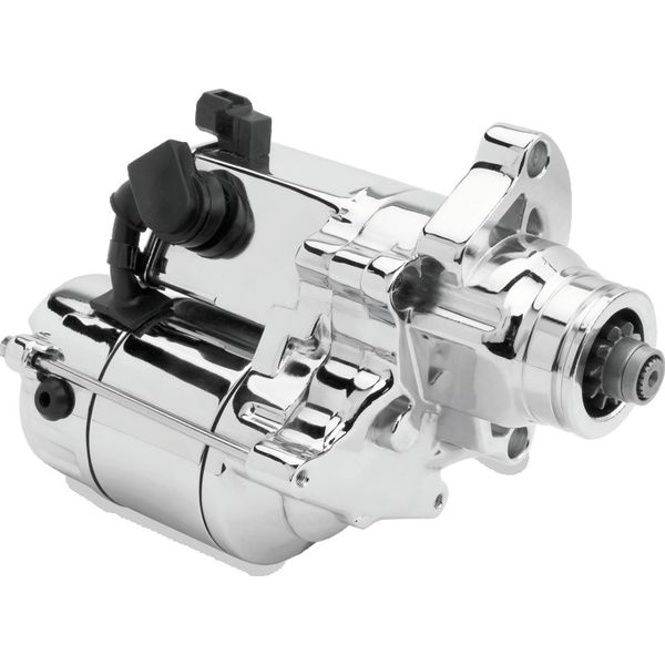 Twin Power 07-17 Big Twins +06 Dyna Exc M8 1.4 Kw Starter Chrome Replaces H-D 31618-06A