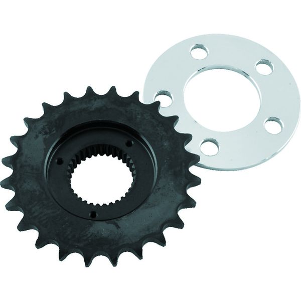 Twin Power 5 Speed Big Twin 24T Offset Sprocket Kit .282 Offset W/.197 Rear Sprocket Spacer