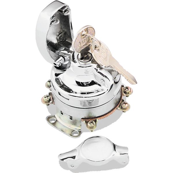 Twin Power 73-95 FL and Softail Electronic Fat Bob Ignition Switch Replaces H-D 68462-64 71501-73