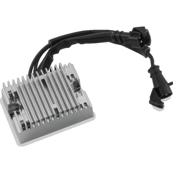 Twin Power 09-13 XL Voltage Regulator Chrome Replaces H-D 74711-08 32 Amp