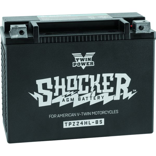 Twin Power YTX-24HL Shocker Battery Replaces H-D 66010-82A 410 CCA