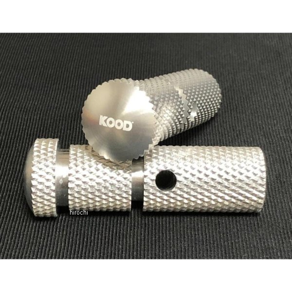 汎用 アルミスッテプバー 2本set KOODロゴ入り シルバー