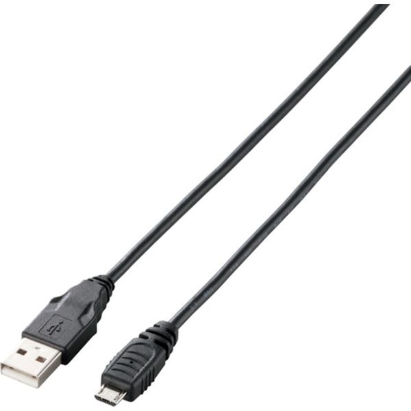 U2CAMB015BK  USB2.0ケーブル A-microBタイプ 0.15m ブラック