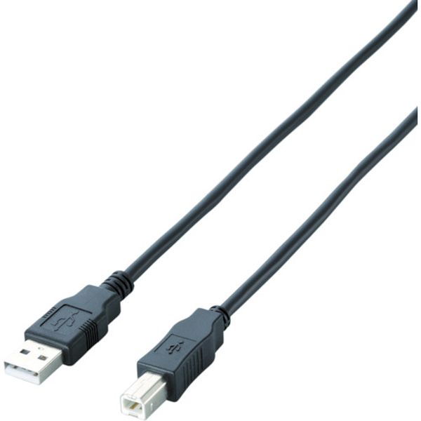 エレコム　ＥＵＲｏＨＳ指令準拠エコＵＳＢ２．０ケーブル０．５ｍブラック