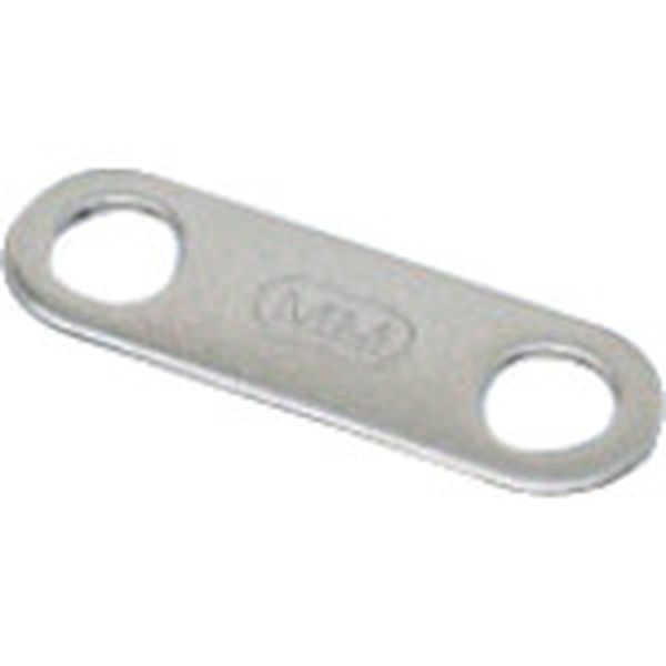UBP0840 849-3052  ステンレス Uボルト用楕円プレート ピッチ40mm