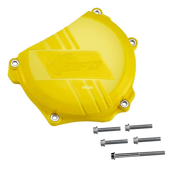クラッチカバープロテクター 07年-19年 RMZ250 黄