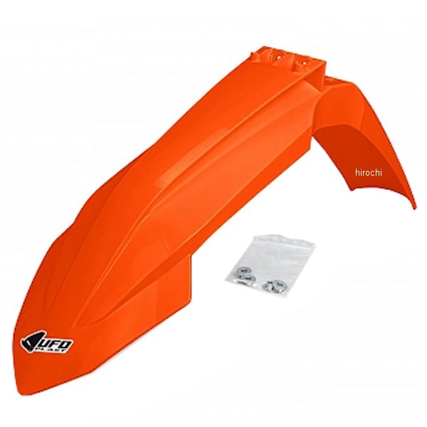 ユーフォープラスト UFO PLAST フロントフェンダー 23年 KTM SX、SXF オレンジ
