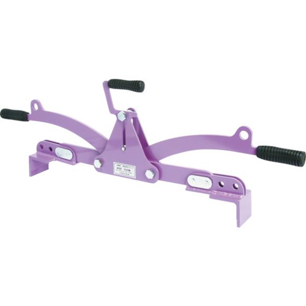 コンクリート二次製品敷設用クランプ（キャパ調整式）