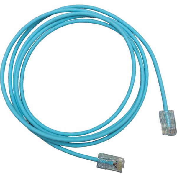 カテゴリ5E細径パッチコード 3m 薄青