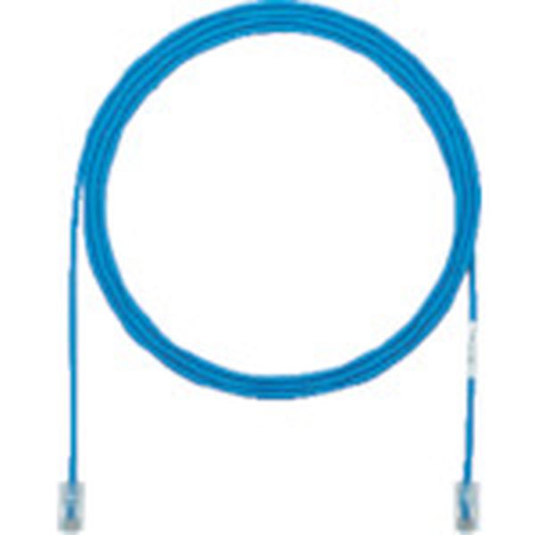 カテゴリ６細径パッチコード　１０ｍ　青