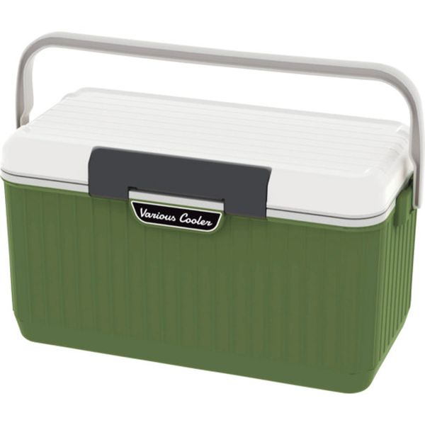 VAC24WHGR 696-1370  ベリアスクーラー 24L   ホワイト/グリーン