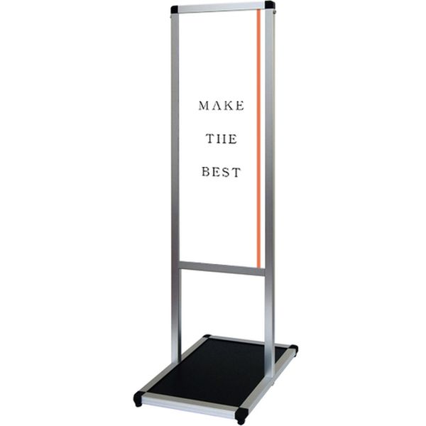 142-9210 パネルスタンド バリウスメッセージスタンド アクリルタイプ A3縦縦