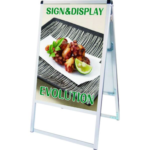 145-2935  バリウススタンド看板 アクリルタイプ A1両面