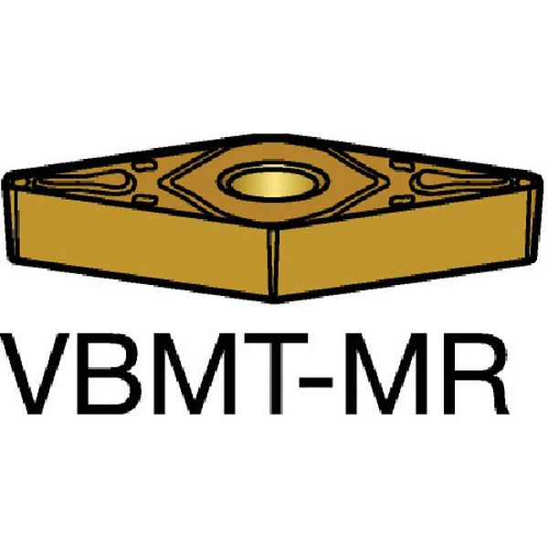 160408MR   コロターン107 旋削用ポジ・チップ 2015 COAT 10個入り