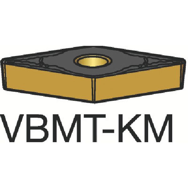 VBMT160412KM   コロターン107 旋削用ポジ・チップ 3215 10個入り