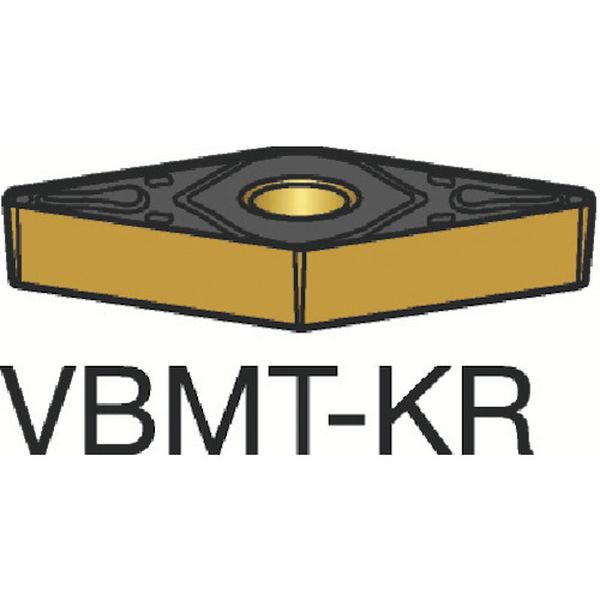 VBMT160412KR   コロターン107 旋削用ポジ・チップ 3215 10個入り