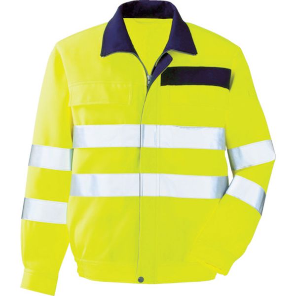 324UES   高視認 ブルゾン イエロー S