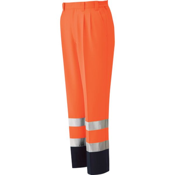 325UELL   高視認 ブルゾン オレンジ LL