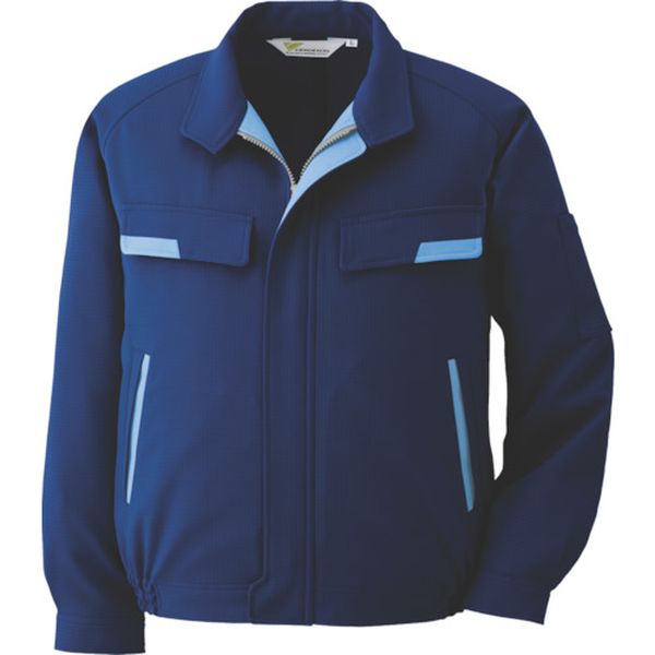 静電気帯電防止作業服“男女ペアブルゾン”