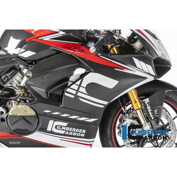 レーシング用 フェアリングサイドパネル 右側 艶あり Panigare V4 18-19