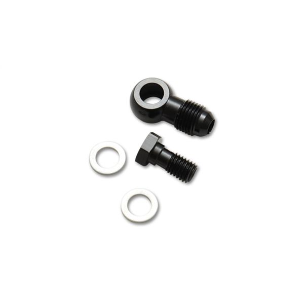 -6AN Male Banjo Fitting 14mm x 1.5 Metric Aluminum + 2 Washers