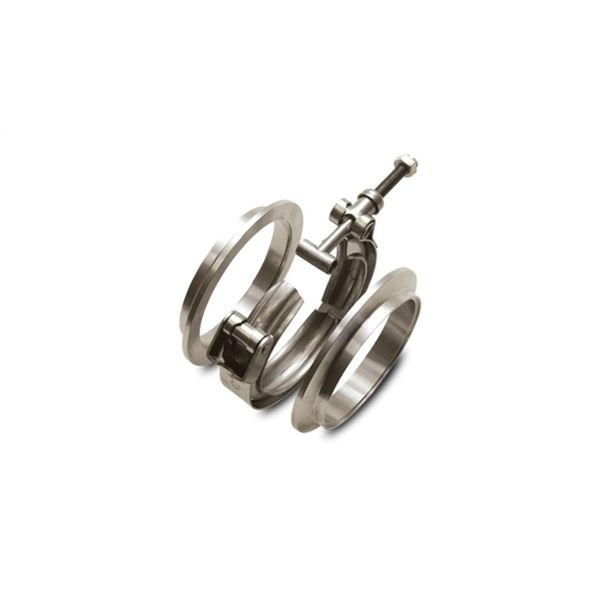 Titanium V-Band Flange Assembly for 4in OD Tubing