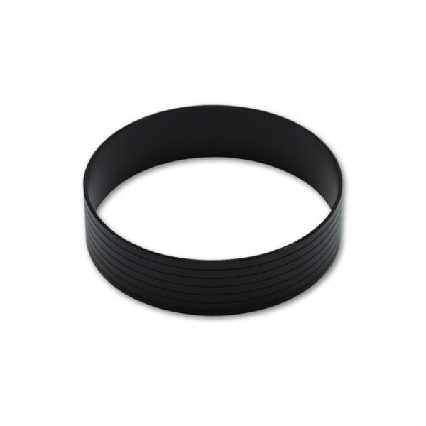 HD Aluminum Union Sleeve for 2in OD Tubing - Hard Anodized Black