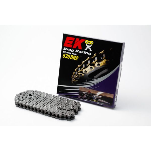 Vortex Racing EK 530 DRZ2 Clip Master Link Semi Press- Chrome