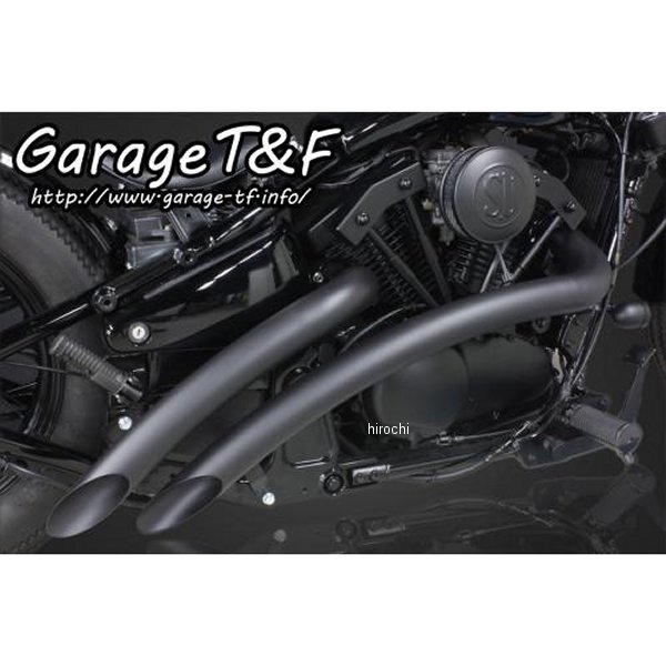 ベントマフラー タイプ1 バルカン400 黒