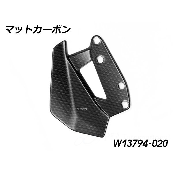 カーボン ウインドディフレクター マットカーボン RH