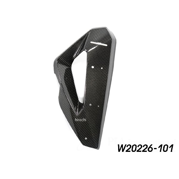 カーボン ラジエーターフェアリング&ウイングレットマウント RH