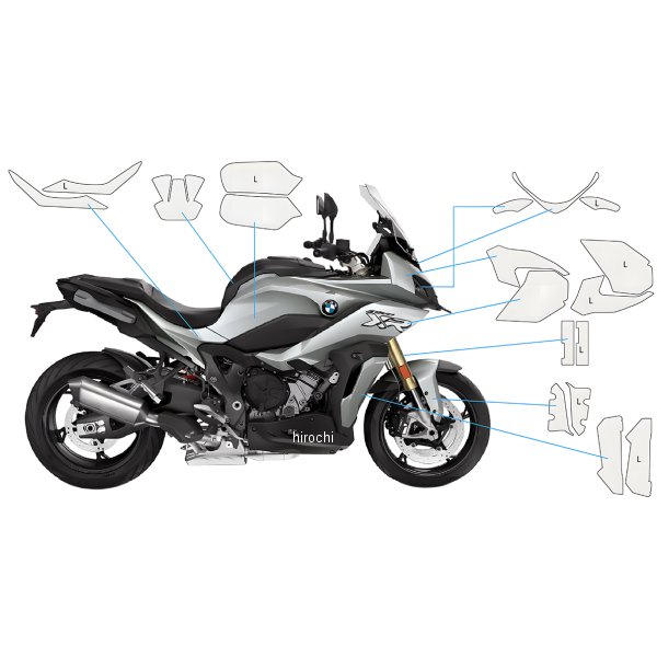 コンプリートプロテクション PremiumShield 20年-23年 S1000XR クリア