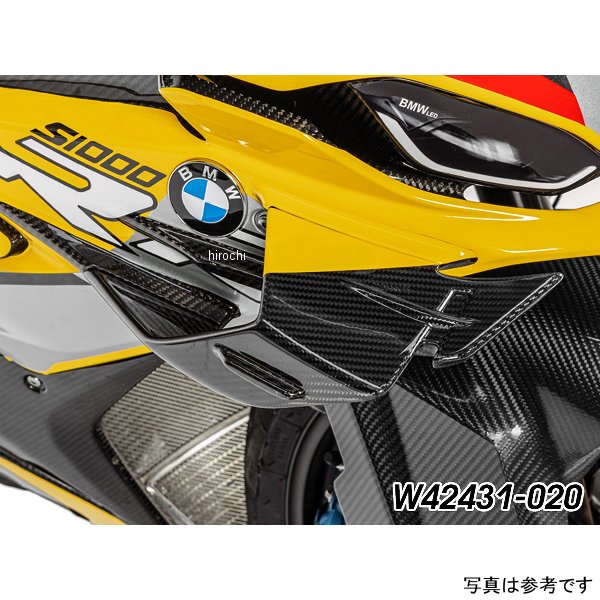 W13857-020  カーボンウイングレット 右側 19年-24年 BMW S1000RR ブラック