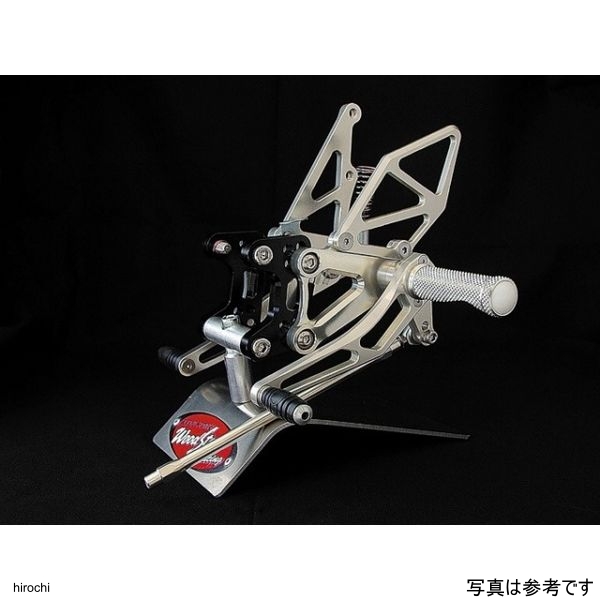 ZX-9Rバックステップキットオールシルバー