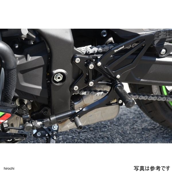 バックステップキット オールシルバー、STDペダル