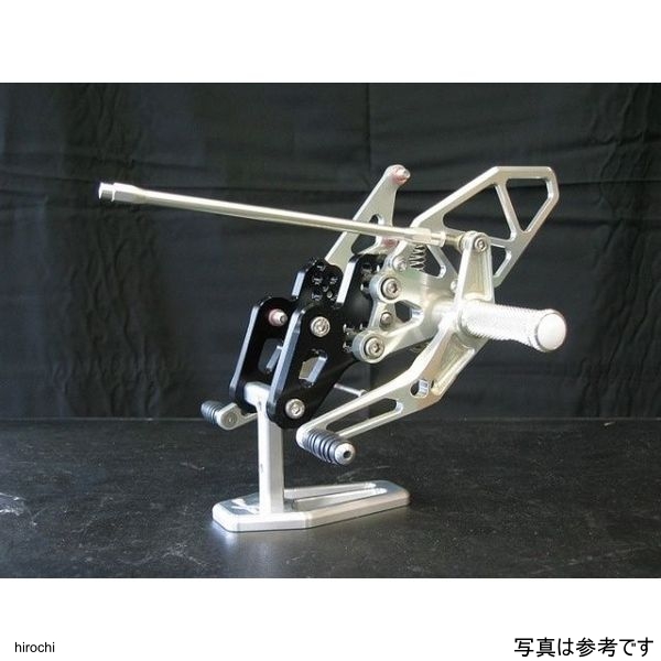 FZS1000バックステップキット オールシルバー