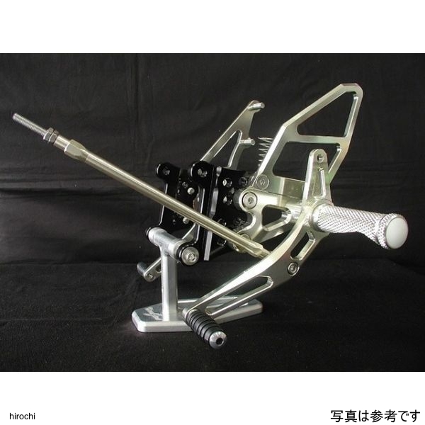 TRX850バックステップキット Allブラック