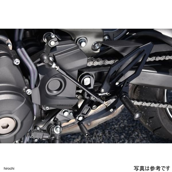 MT09バックステップキット シルバー