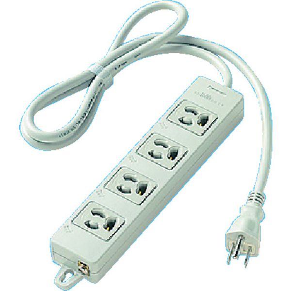 158-0029 OAタップ(接地15A抜け止め形)(4コ