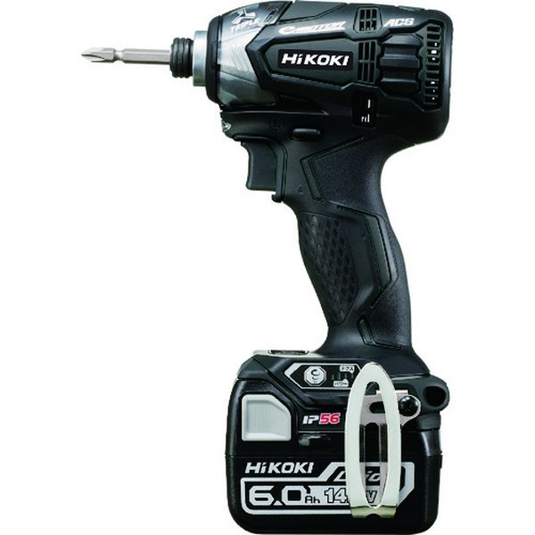 ＨｉＫＯＫＩ 14.4Vコードレスインパクトドライバ 6.0Ah ブラック