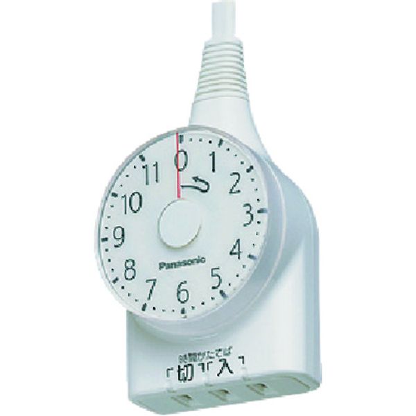 144-5252 ダイヤルタイマー 11時間形 1mコード付 ホワイト