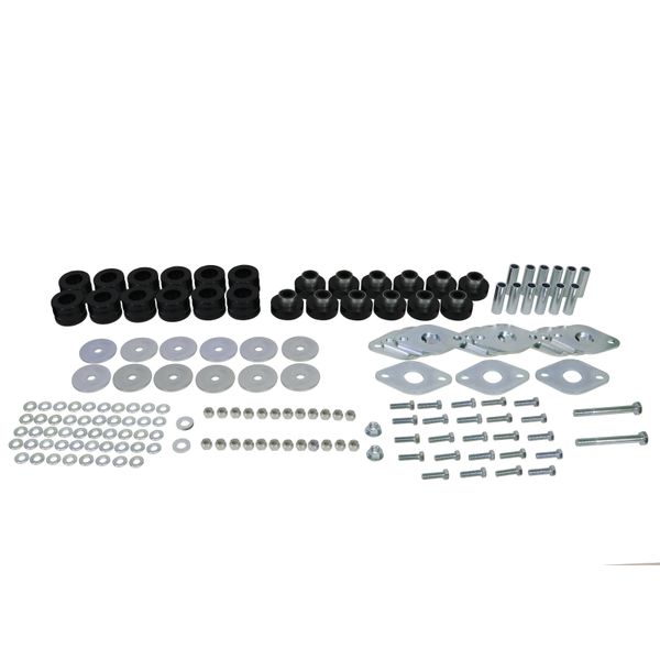 2007-2014 Jeep Wrangler Body Mount Bushing Set