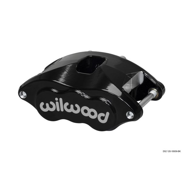 Caliper-D52-Black Pwdr 1.25/1.25in Pistons 1.04in Disc
