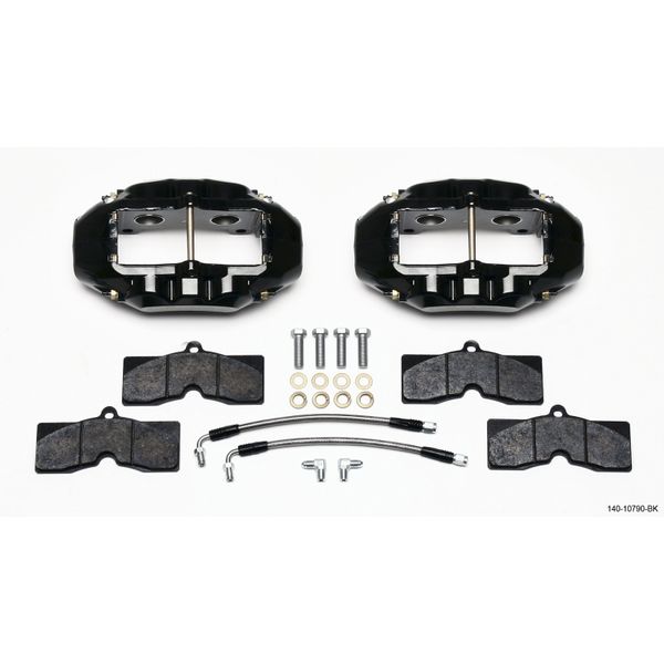 D8-4 Rear Caliper Kit Black Corvette C2 / C3 65-82