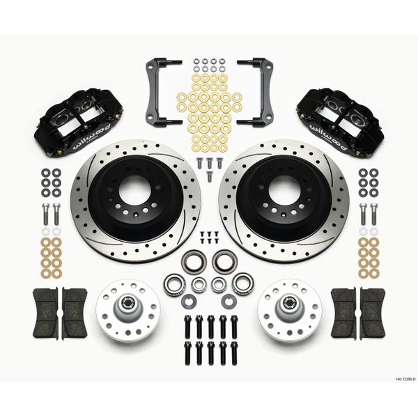 Narrow Superlite 6R Front Hub & 1PC Rtr Kit 12.88in Drilled 79-81 Camaro